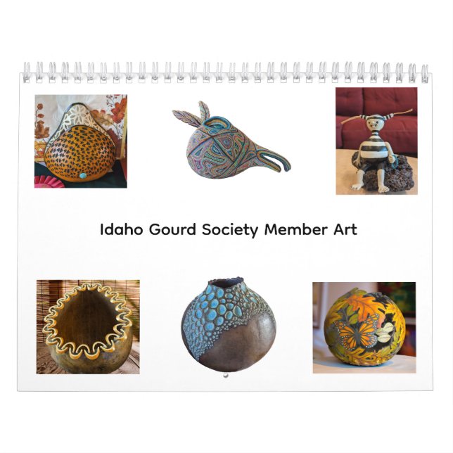 IDGS Medlem Gourd Konst 2026 Kalender (Omslag)