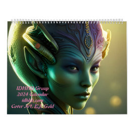 IDHB Group 14 bilder 14 Artists 2024 Calendar Kalender