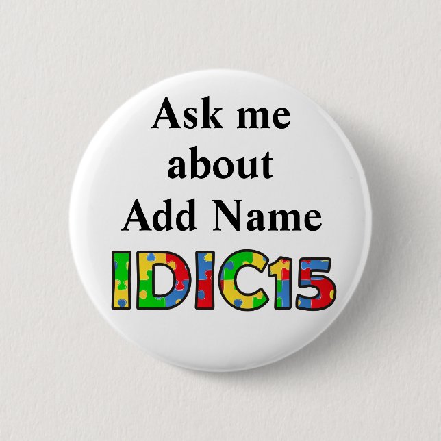 IDIC15 Fråga mig, knapp Anpassa (Framsida)