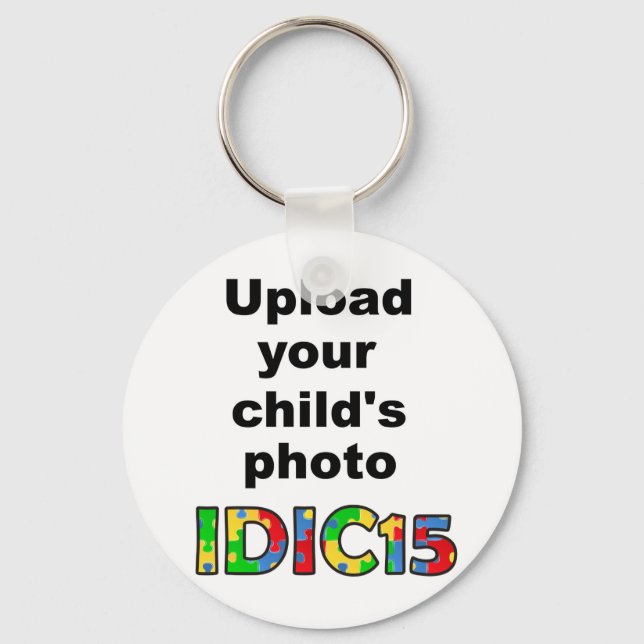 IDIC15 Keychain Customize Nyckelring (Framsida)