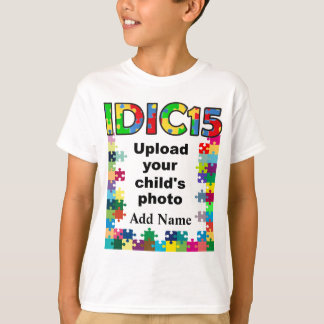 IDIC15 Kids Shirt Puzzle Ram Anpassa Tee Shirt