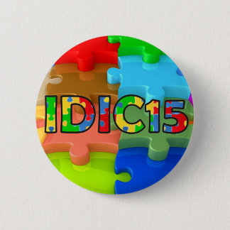IDIC15-knappars Multifärgad 3D-pussel Knapp