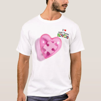 IDIC15 Manar Shirt Rosa Puzzle Anpassa T-shirt
