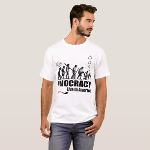Idiocracy är vid liv och väl i USA! Tee Shirt