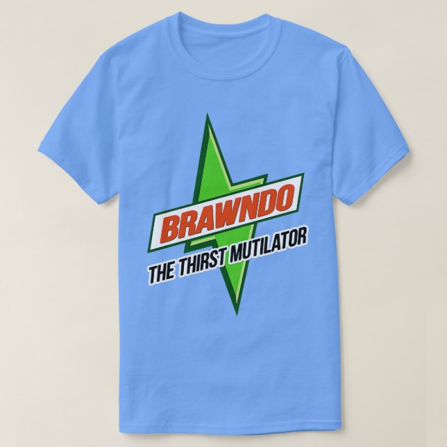 Idiokrati Brawndo T Shirt (Design framsida)