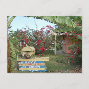 Idiot Chickstativ i Negril, Jamaica 2011 Vykort