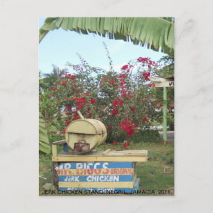 Idiot Chickstativ i Negril, Jamaica 2011 Vykort
