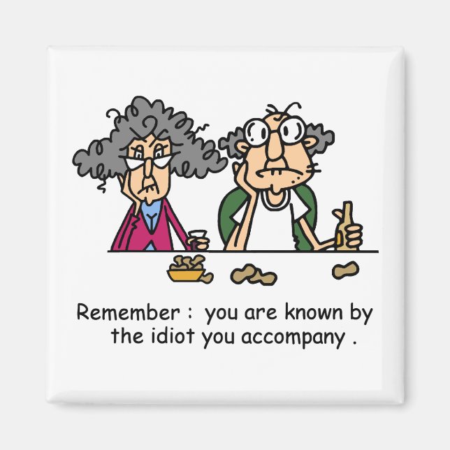 Idiot Company Magnet (Framsidan)