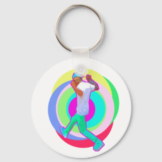 IDIOT DANCE logotyp Nyckelring