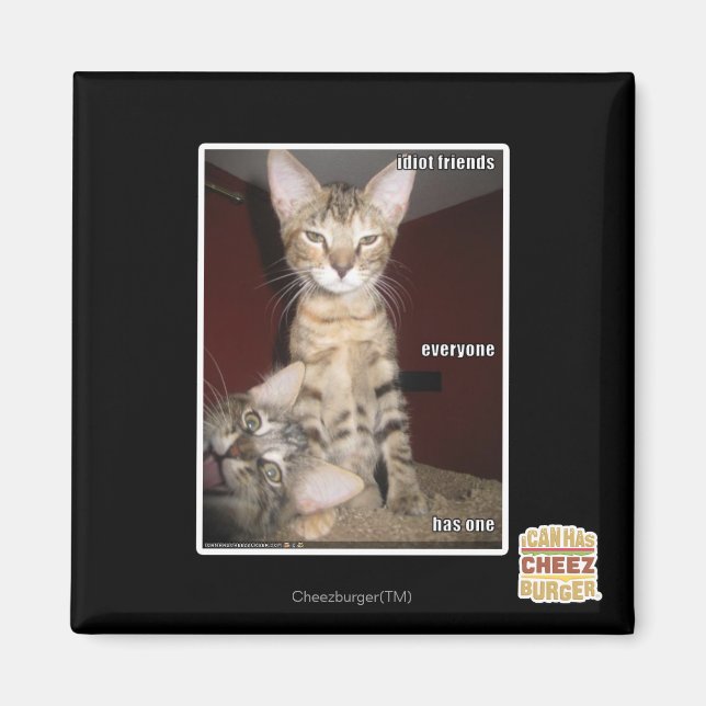 Idiot Friends Magnet (Framsidan)