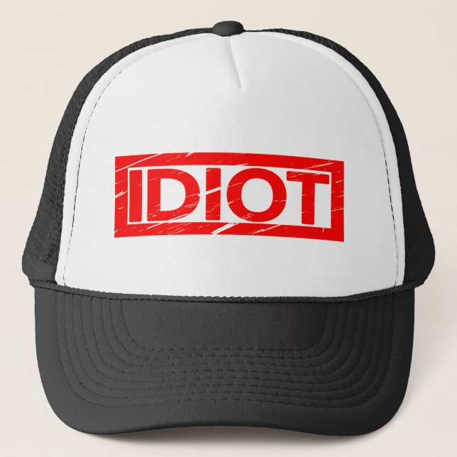 Idiot Frimärke Keps (Framsida)