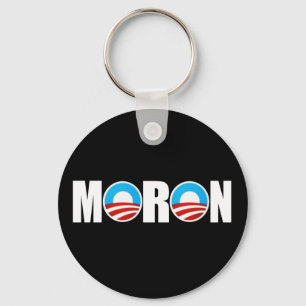 Idiot Obama, anti Obama Nyckelring