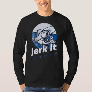 Idiot tills hon Sväljer fiskredskap för regnbåge T Shirt