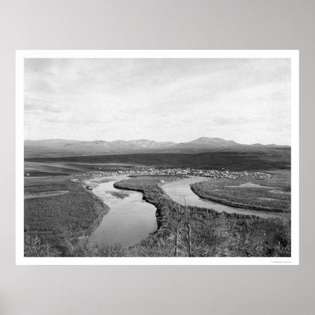 Iditarod Alaska Birdseye 1914 Poster (Framsidan)