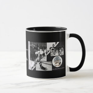 Iditarod Black & White Mugg