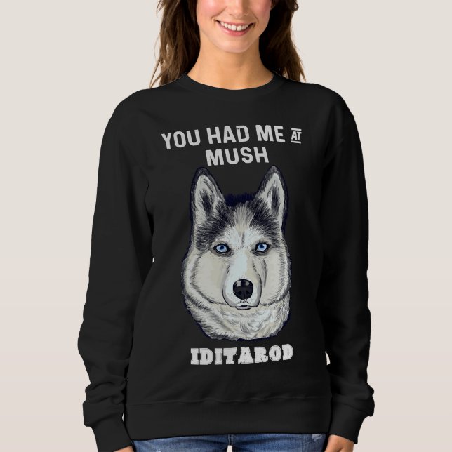 Iditarod Husky Iditarod T Shirt (Framsida)