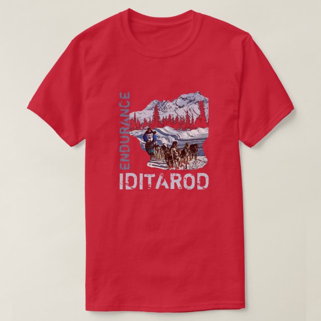 IDITAROD T SHIRT (Design framsida)