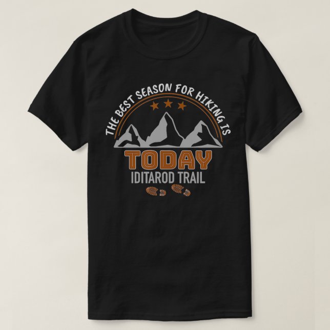 Iditarod Trail Gift T Shirt (Design framsida)