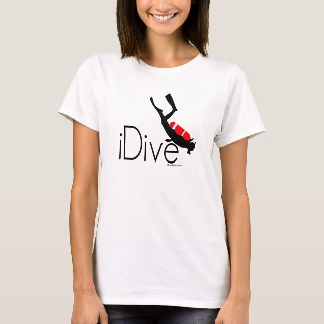 idive t-shirt (Framsida)
