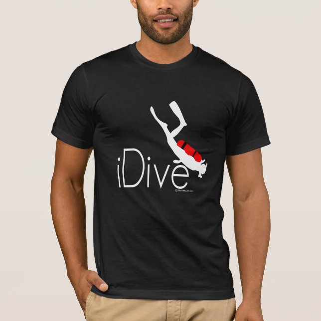idive t-shirt (Framsida)