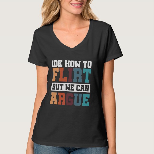 IDK hur man vänder, men vi kan redigera T Shirt (Framsida)