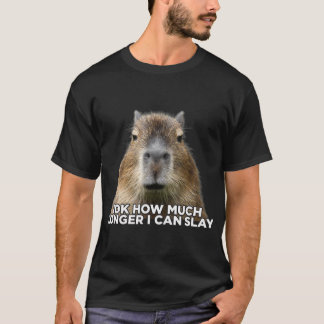 Idk hur mycket längre jag kan sticka Capybara Sarc T Shirt