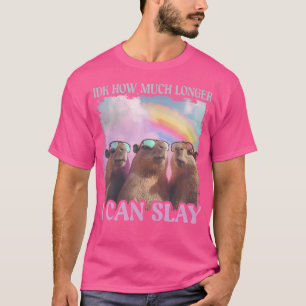 Idk hur mycket längre jag kan sticka Capybara T Shirt