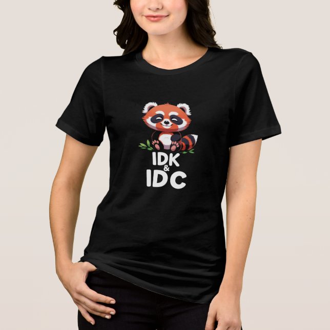 IDK- och IDC-skjorta T Shirt (Framsida)