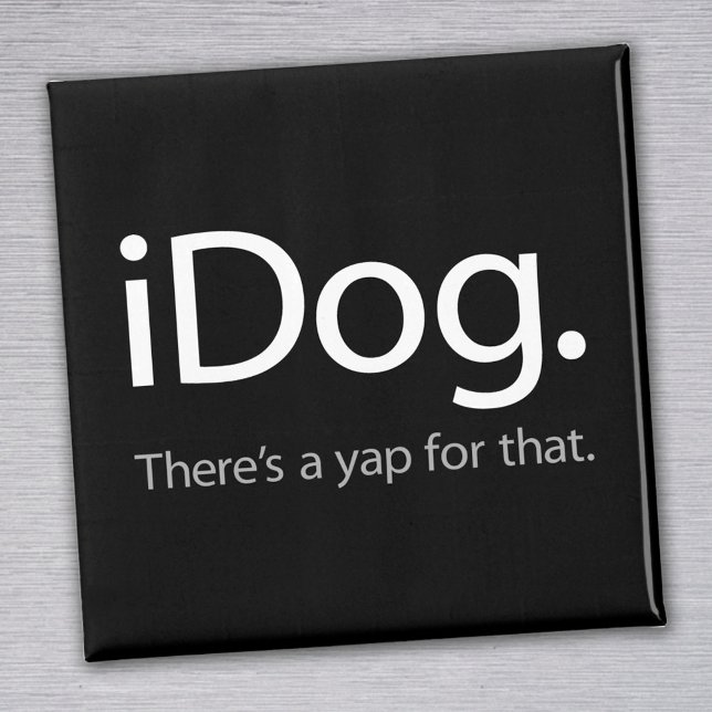 iDog-vit.ai Magnet (Skapare uppladdad)