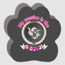 Idol Singing Passion KPop Music Fläkt Art Design