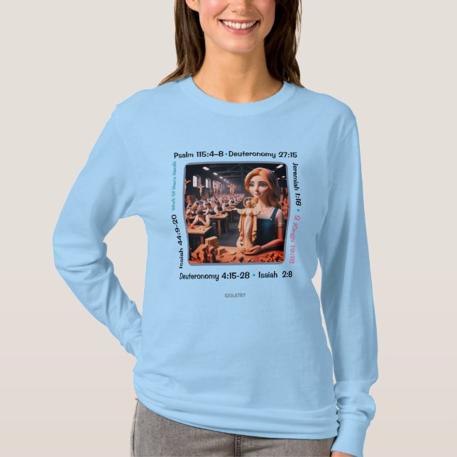 Idolatry003b Långärmad Shirt T (Framsida)