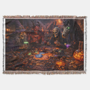 Idolbankett gotisk Halloween Filt