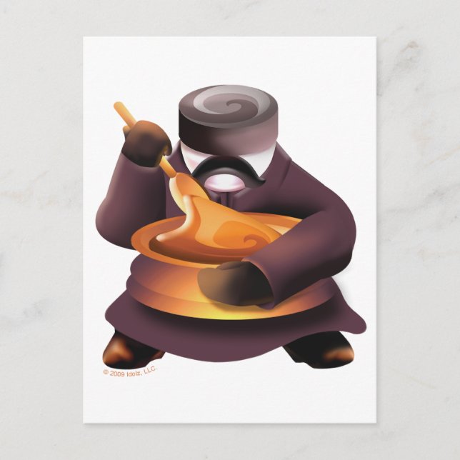 Idolz Cocolats Coco Vykort (Framsida)