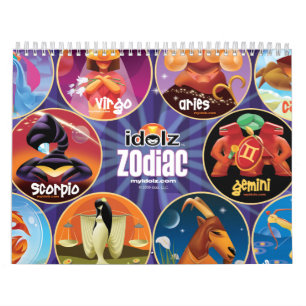 Idolz Zodiac cirklar kalendern Kalender