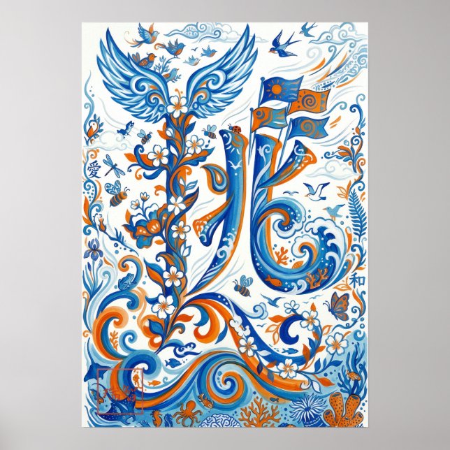 Idomu: Challenge & Courage Art260040022 Poster (Framsidan)