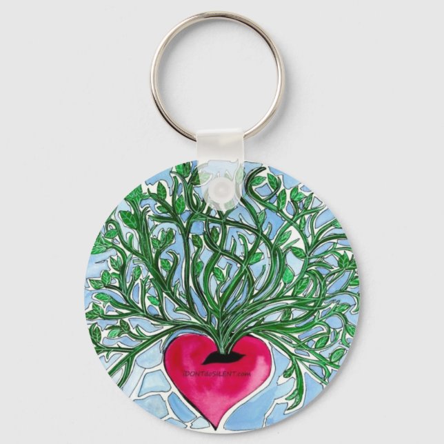 iDONTdoSILENT.jpg Nyckelring (Framsida)