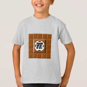 IDROT FÖR CHOCOLAT-KOLAT FÖR barn T-Shirt-SATT T Shirt