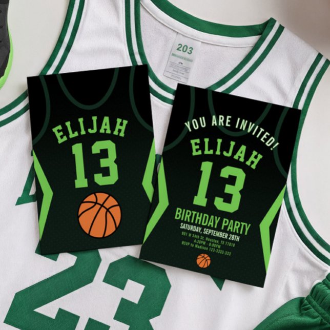 Idrott 13:e födelsedagsinbjudan inbjudningar (Skapare uppladdad)