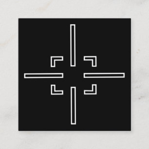 Idrott Fyrkantigt Visitkort