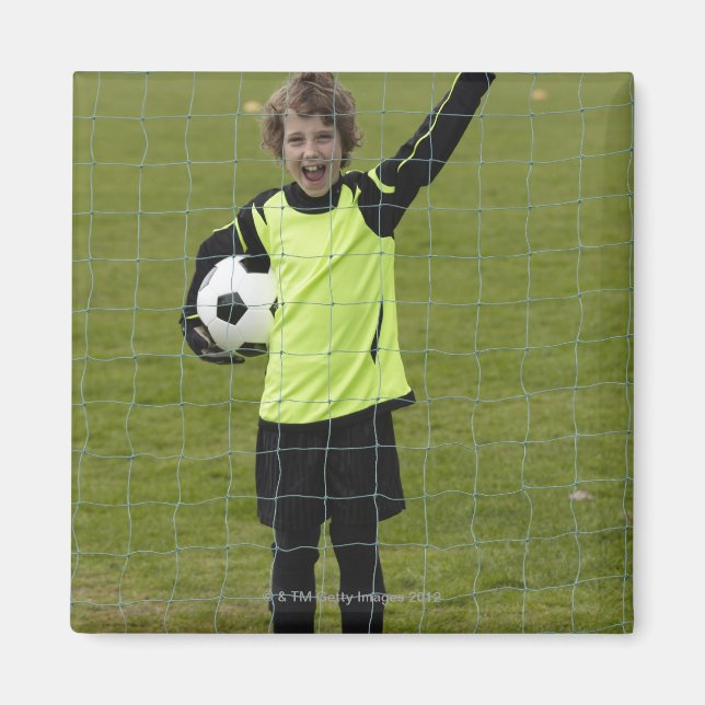 Idrott, livsstil, fotboll 7 magnet (Framsidan)