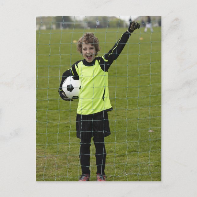 Idrott, livsstil, fotboll 7 vykort (Framsida)