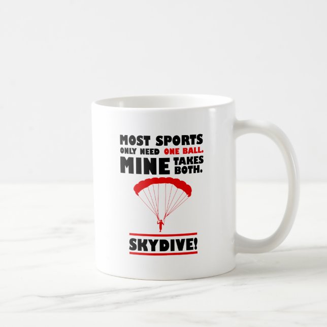 Idrott och skydive. kaffemugg (Höger)