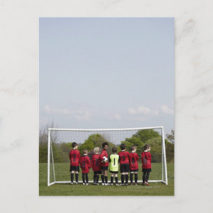 Idrottar. Livsstil, fotboll Vykort