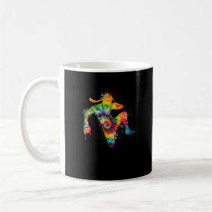 Idrottare Muay Thai Boxing Boxer Tie Dye Fighting Kaffemugg