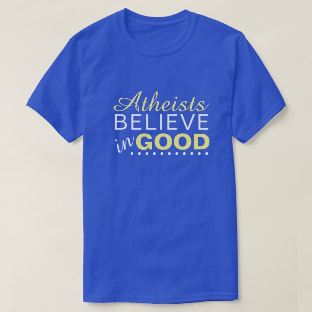 Idrottare tror på Bra T Shirt (Design framsida)