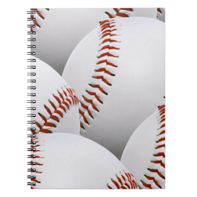 Idrotten Baseball back to school Anteckningsbok (Framsidan)
