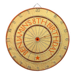 Idrotten Firande Kids Modern Coola Birday Darttavla