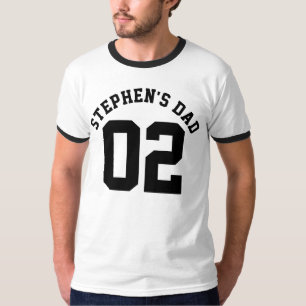 Idrotten Pappa Personlig Barn Jersey Baseball T Shirt
