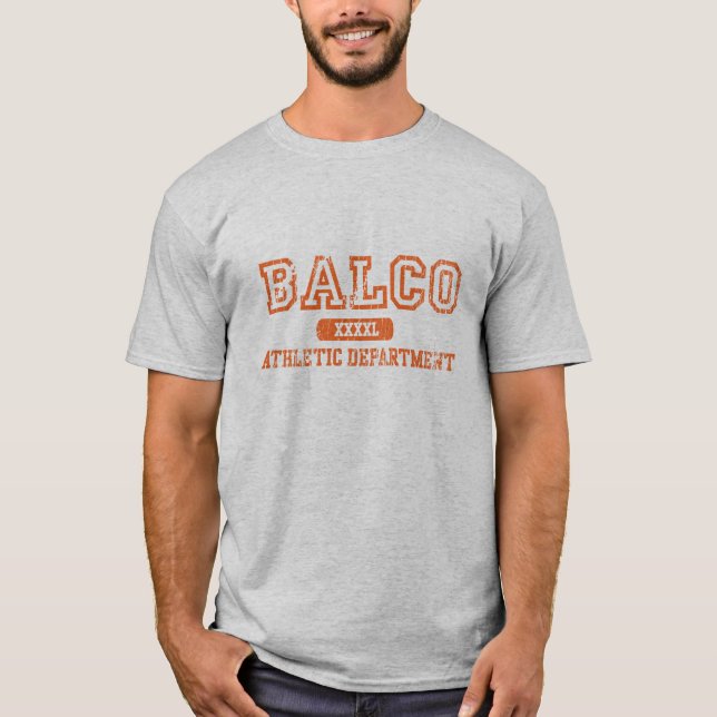 IDROTTS- AVDELNING FÖR BALCO TEE SHIRT (Framsida)