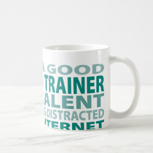Idrotts- talang för instruktör 3% kaffemugg